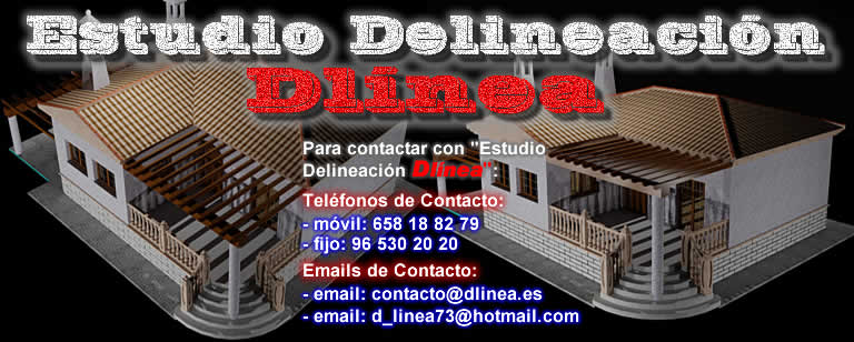 Logotipo Web Estudio de Delineación  Dlínea Alicante-Murcia.